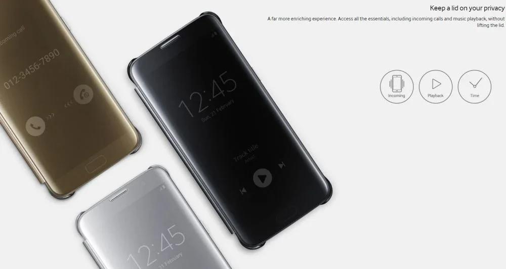 Samsung Galaxy S7 Edge Clearview Case - Black EF-ZG935CBEGWW - LX2001 - Homewares, Outdoor, Phone Accessories, Cases, Speakers, Headphones + More -