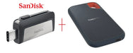 SanDisk Ultra Dual Drive USB-C 32GB + SanDisk 250GB SSD Drive SDDDC2-032G-G46 + SDSSDE60-250G-G25 - LX2001 - Homewares, Outdoor, Phone Accessories, Cases, Speakers, Headphones + More -