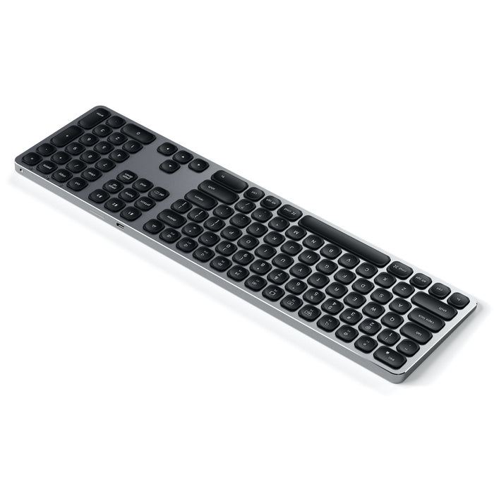 SATECHI Bluetooth Wireless Aluminum Keyboard - Space Grey ST-AMBKM 879961007379