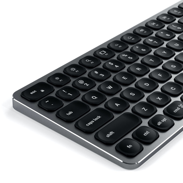 SATECHI Compact Backlit Bluetooth Wireless Keyboard - Space Grey ST-ACBKM 879961008451