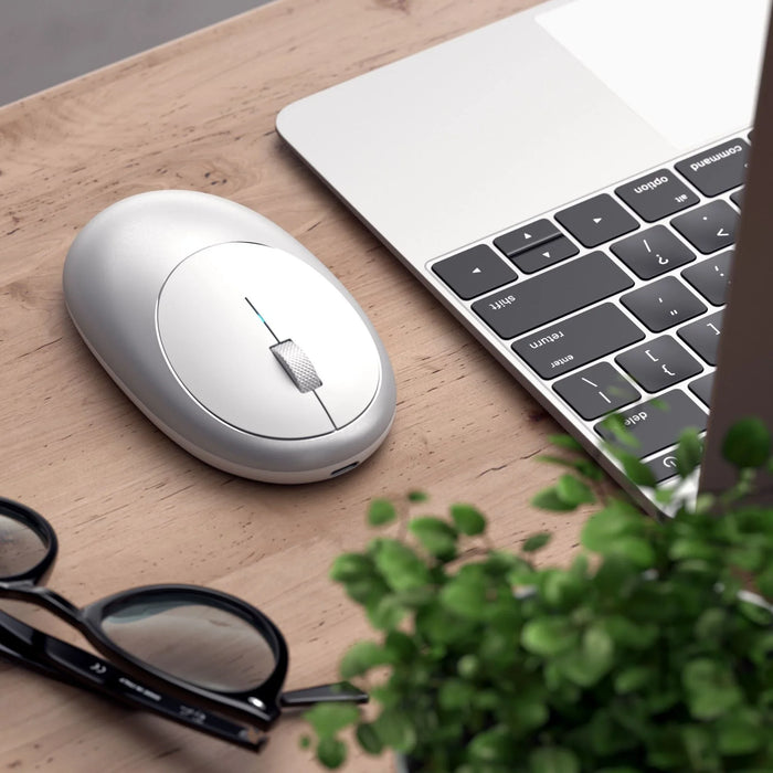 SATECHI M1 Bluetooth Wireless Mouse - Silver ST-ABTCMS 879961008277 - LX2001 - Homewares, Outdoor, Phone Accessories, Cases, Speakers, Headphones + More -