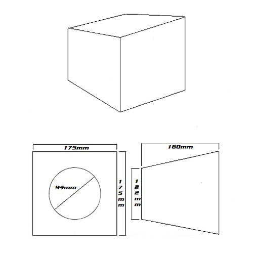 RAPTOR SPEAKER BOX 4" PER PAIR