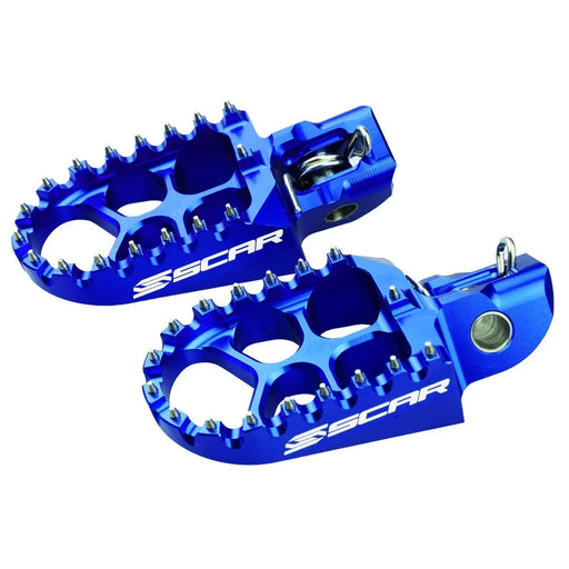 Footpegs Scar Evolution Honda Kawasaki Blue - LX2001 - Homewares, Outdoor, Phone Accessories, Cases, Speakers, Headphones + More -