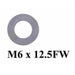 flat washer 6 x 12.5 x 1.2mm zinc plated - bag of 100 - LX2001 - Homewares, Outdoor, Phone Accessories, Cases, Speakers, Headphones + More -