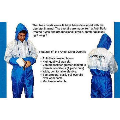 Iwata Spraysuit Nylon 1Pc With Hood Medium