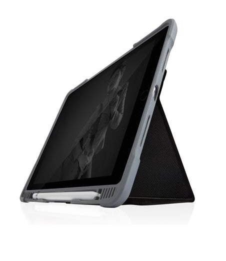 STM Apple iPad 7th Gen 10.2" Dux Plus Duo Carrying Case - Black STM-222-236JU-01
