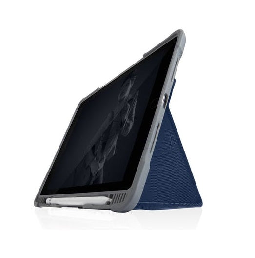 STM Apple iPad 7th Gen 10.2" Dux Plus Duo Carrying Case - Midnight Blue STM-222-236JU-03