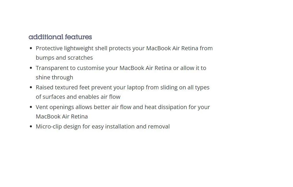 STM Goods Studio MacBook for Air 13" Retina (M2, 2022) Case - Clear - LX2001 - Homewares, Outdoor, Phone Accessories, Cases, Speakers, Headphones + More -