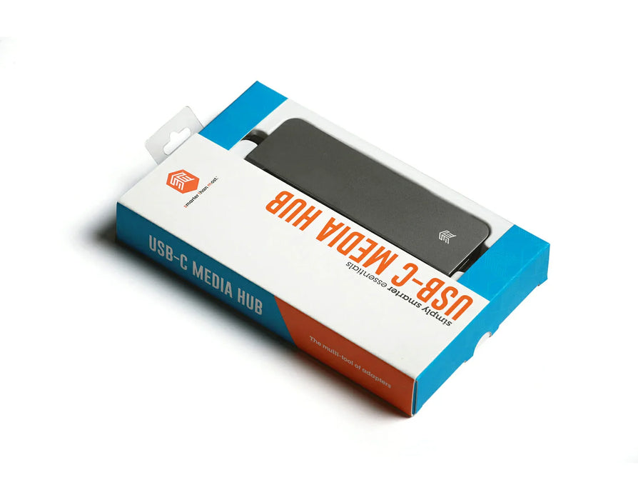 STM USB-C Media Hub HMDI SD TF Card Reader USB A USB C Ports - Space Grey STM-931-214Z-01 765951762604 - LX2001 - Homewares, Outdoor, Phone Accessories, Cases, Speakers, Headphones + More -