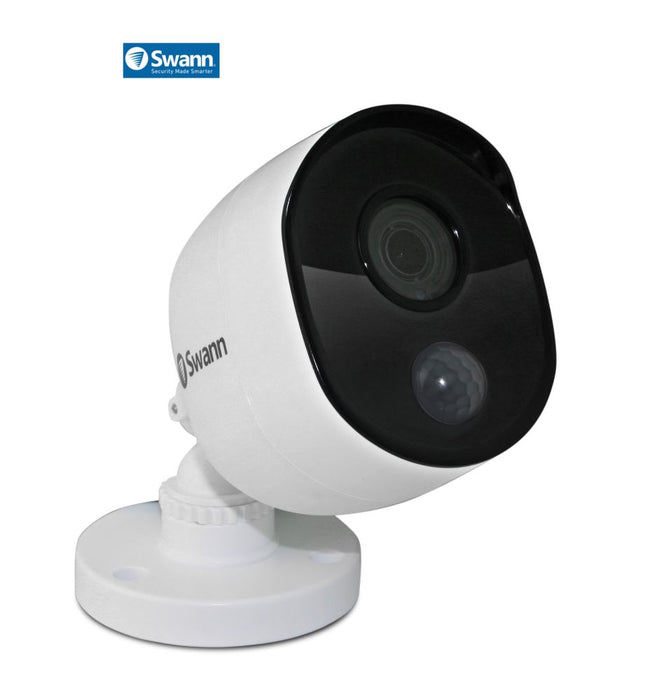 SWANN 1080p White Bullet Camera with PIR Motion Sensor & Thermal Sensing SWPRO-1080MSB-AU SWPRO-1080MSB