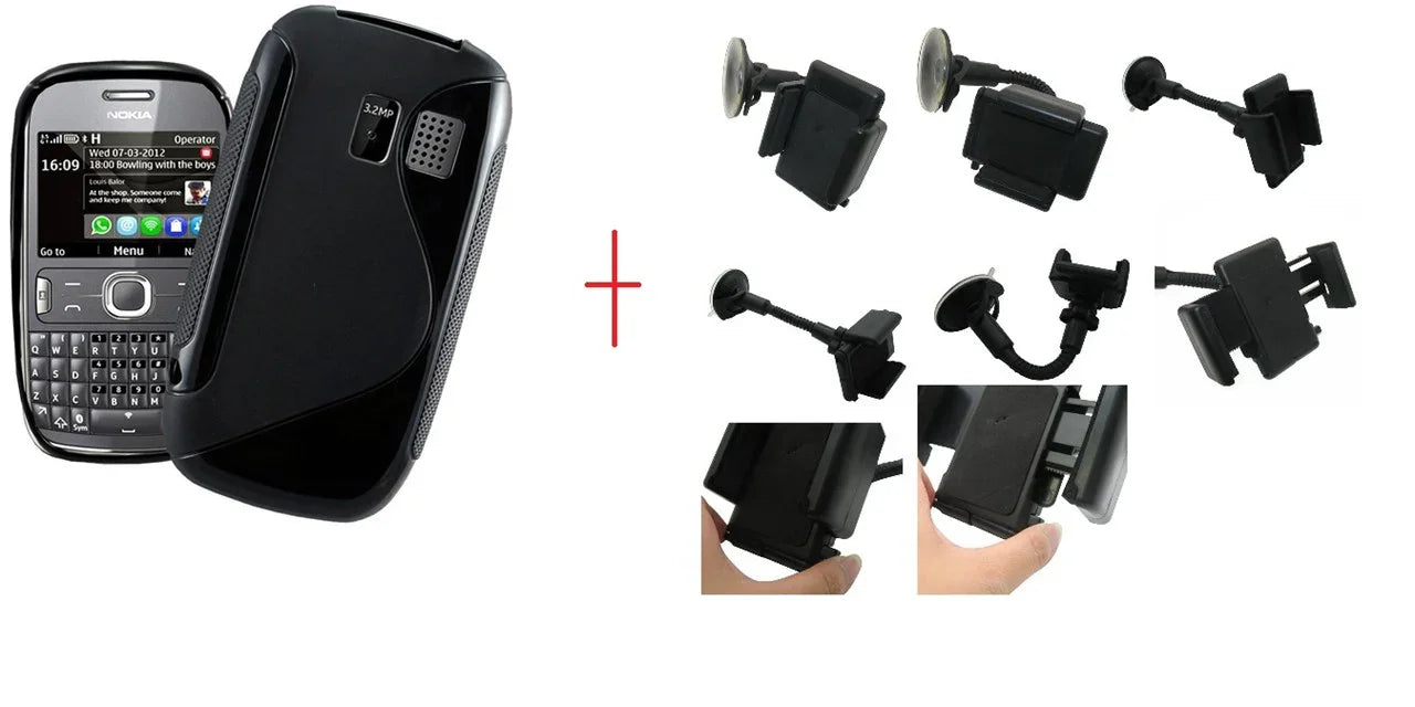 Nokia Asha 302 Case Car Kit Holder - LX2001 - Homewares, Outdoor, Phone Accessories, Cases, Speakers, Headphones + More -