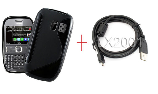 Nokia Asha 302 Case USB PC Cable
