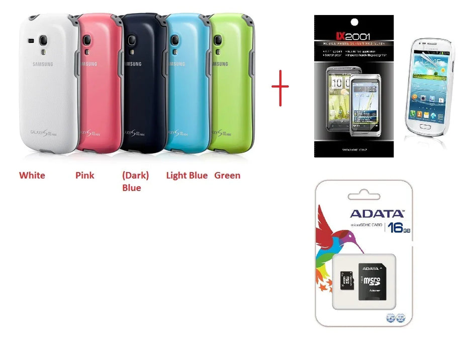 Samsung Galaxy S3 Mini Case 16GB MicroSD Card - LX2001 - Homewares, Outdoor, Phone Accessories, Cases, Speakers, Headphones + More -