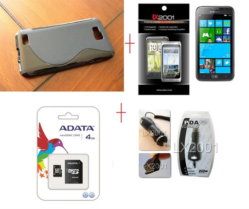 Samsung Ativ S I8750 Case Car Charger 4GB MicroSD - LX2001 - Homewares, Outdoor, Phone Accessories, Cases, Speakers, Headphones + More -