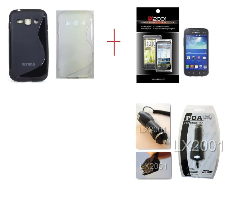 Samsung Galaxy Ace 3 Gel Case + Car Charger - LX2001 - Homewares, Outdoor, Phone Accessories, Cases, Speakers, Headphones + More -