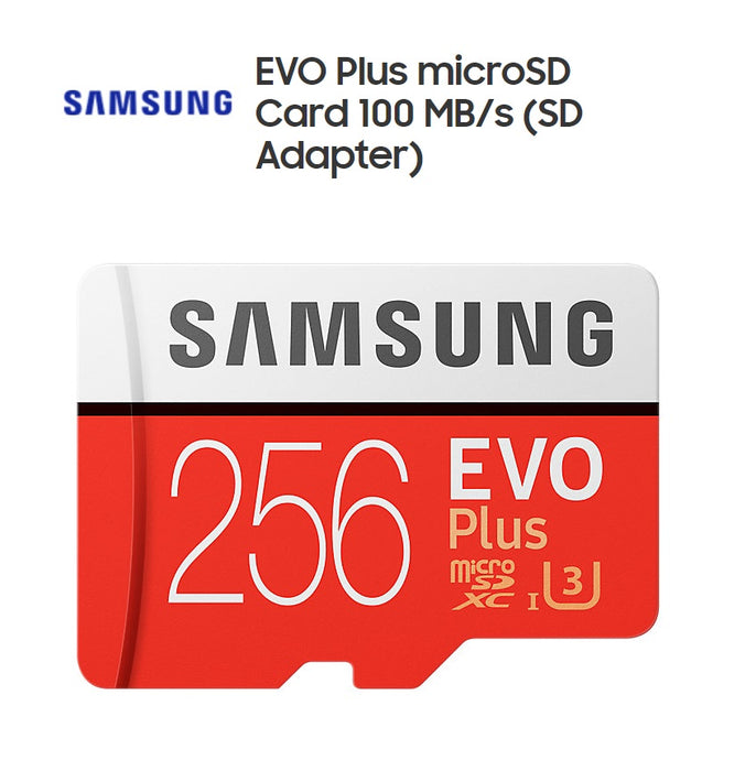 Samsung Evo Plus 256GB Micro SDHC Memory Card with SD Adapter MB-MC256GA/APC