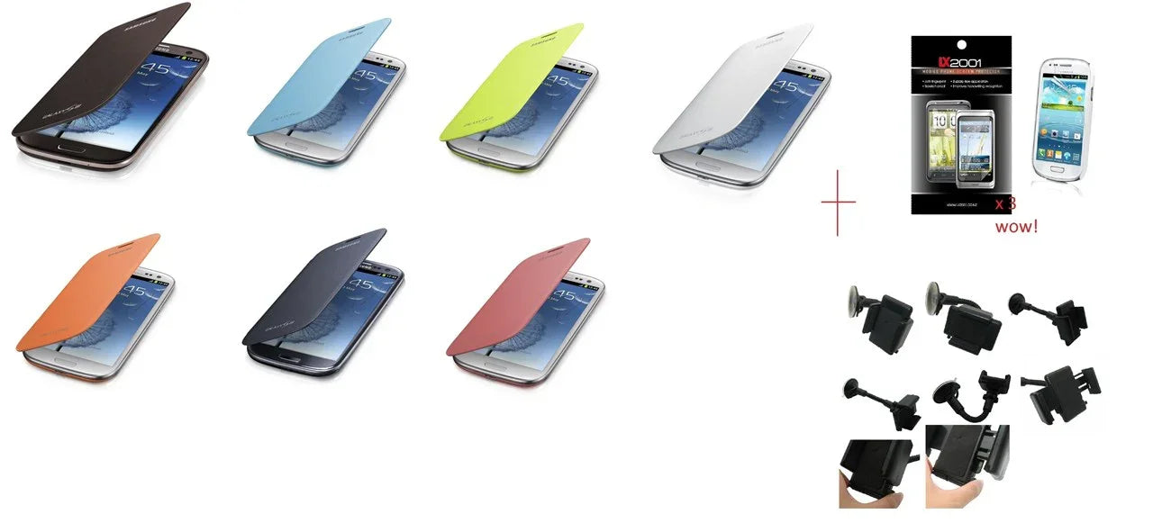 Samsung Galaxy S3 Flip Cover Car Holder - LX2001 - Homewares, Outdoor, Phone Accessories, Cases, Speakers, Headphones + More -