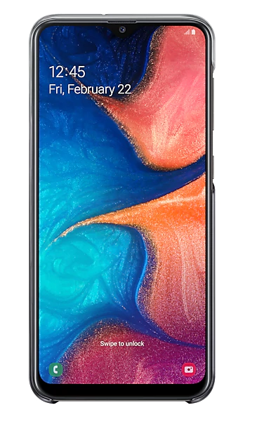 Samsung Galaxy A20 6.4" Gradation Case - Black EF-AA205CBEGWW 8801643888770