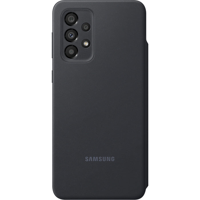 Samsung Galaxy A33 5G 6.4" Smart S View Wallet Cover Case - Black