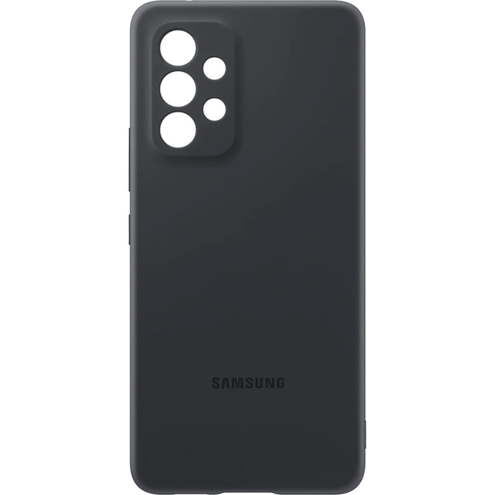 Samsung Galaxy A53 5G 6.5" Silicone Cover Case - Black