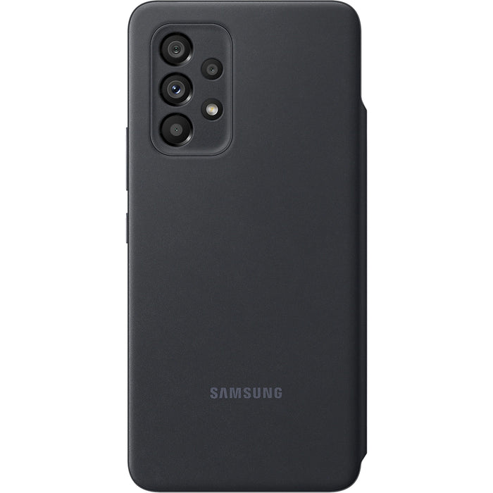 Samsung Galaxy A53 5G 6.5" Smart S View Wallet Cover Case - Black