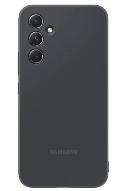 Samsung Galaxy A54 6.4" 5G (2023) Silicone Cover Case - Black