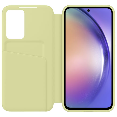 Samsung Galaxy A54 6.4" 5G (2023) Smart View Wallet Cover Case - Lime