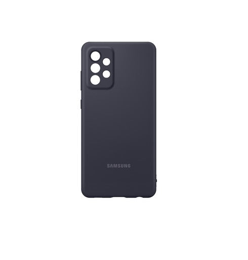 Samsung Galaxy A72 6.7" Silicone Cover Case - Black EF-PA725TBEGWW 8806090876356