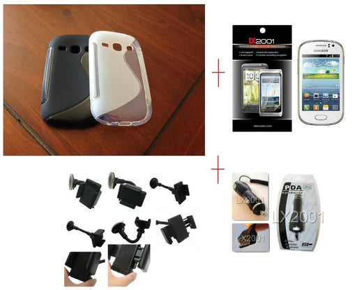 Samsung Galaxy Fame S6810 Case Car Charger Holder - LX2001 - Homewares, Outdoor, Phone Accessories, Cases, Speakers, Headphones + More -