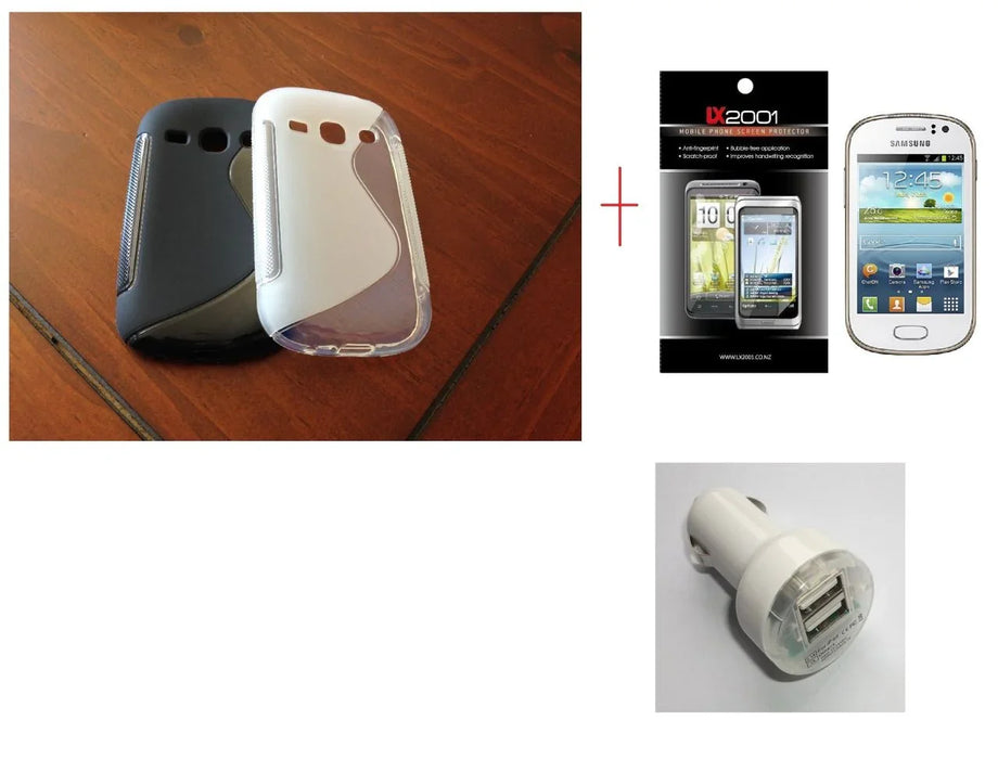 Samsung Galaxy Fame S6810 Case DUAL Charger - LX2001 - Homewares, Outdoor, Phone Accessories, Cases, Speakers, Headphones + More -