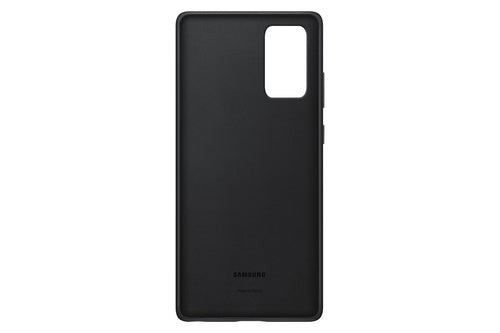 Samsung Galaxy Note 20 6.7" Leather Cover - Black EF-VN980LBEGWW 8806090558191