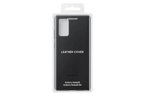 Samsung Galaxy Note 20 6.7" Leather Cover - Black EF-VN980LBEGWW 8806090558191 - LX2001 - Homewares, Outdoor, Phone Accessories, Cases, Speakers, Headphones + More -