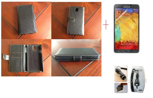 Samsung Galaxy Note 3 Leather Case SP Car Charger - LX2001 - Homewares, Outdoor, Phone Accessories, Cases, Speakers, Headphones + More -