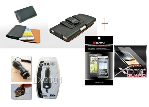 Samsung Galaxy Note Leather Case + Car Charger - LX2001 - Homewares, Outdoor, Phone Accessories, Cases, Speakers, Headphones + More -