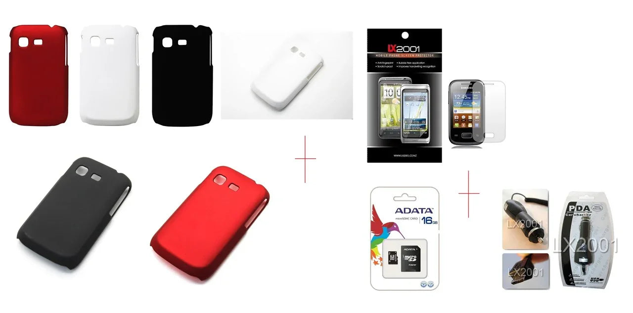 Samsung Galaxy Pocket Case 16GB Car Charger SP - LX2001 - Homewares, Outdoor, Phone Accessories, Cases, Speakers, Headphones + More -