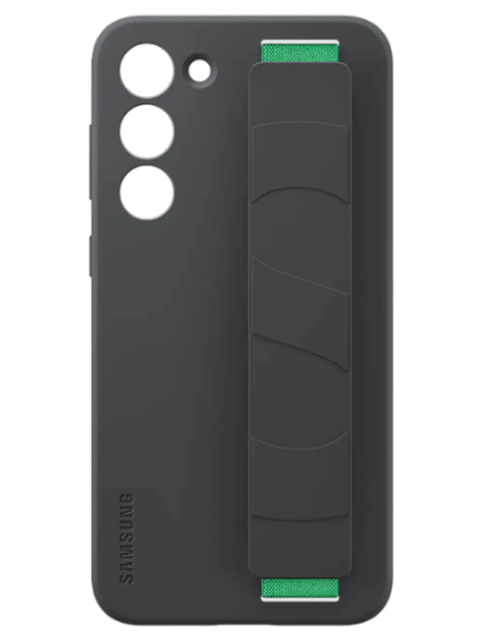 Samsung Galaxy S23+ 6.6" Silicone Grip Case - Black