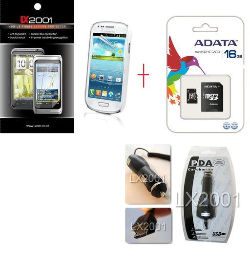 Samsung Galaxy s3 Mini SP + Car Charger + 16GB - LX2001 - Homewares, Outdoor, Phone Accessories, Cases, Speakers, Headphones + More -