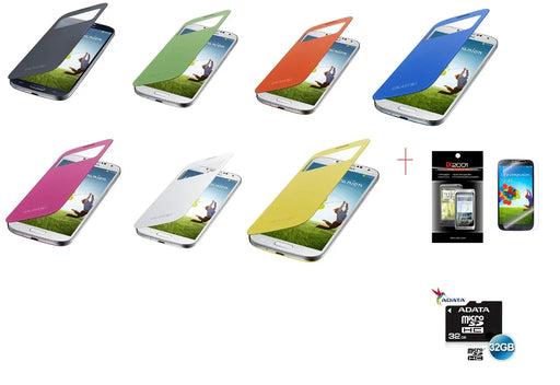 Samsung Galaxy S4 VIEW Case + 32GB MicroSD Card - LX2001 - Homewares, Outdoor, Phone Accessories, Cases, Speakers, Headphones + More -