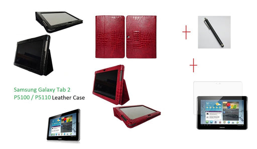 Samsung Galaxy Tab 2 10.1 Leather Case Stylus