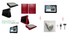 Samsung Galaxy Tab 2 10.1 Leather Case Charger USB