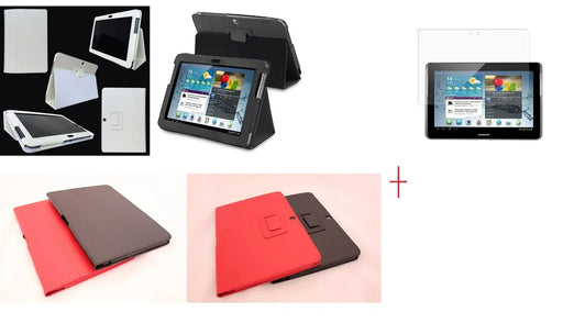 Samsung Galaxy Tab 2 10.1 P5100 Leather Case + SP - LX2001 - Homewares, Outdoor, Phone Accessories, Cases, Speakers, Headphones + More -