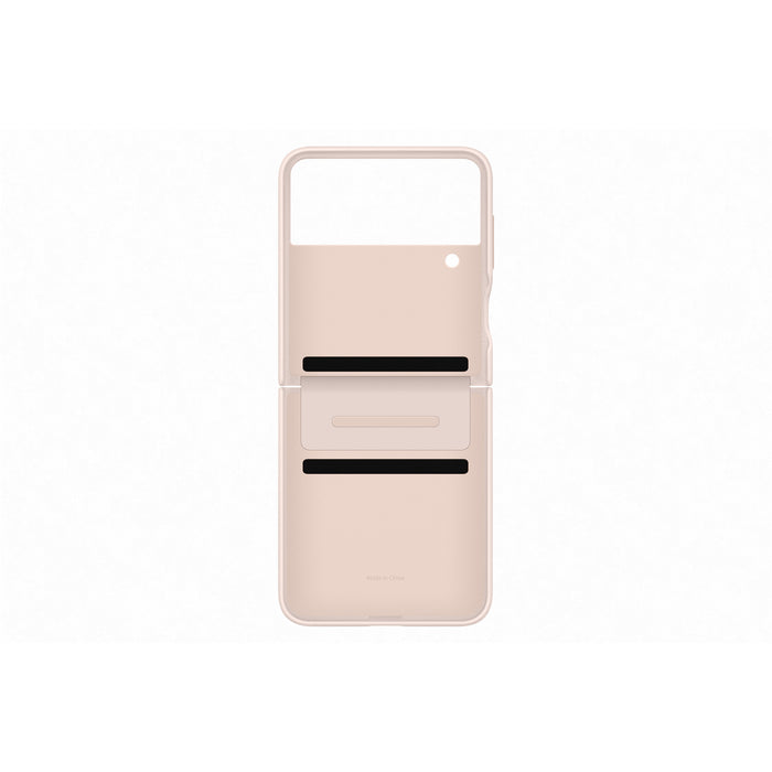 Samsung Galaxy Z Flip4 6.7" Flap Leather Case Cover - Peach