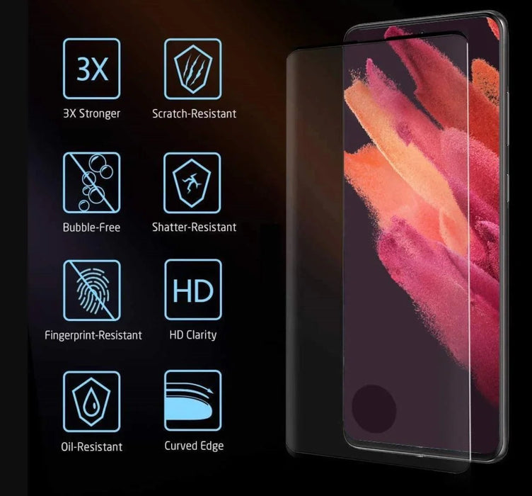Samsung Galaxy s21+ S21 Plus Glass Screen Protector - LX2001 - Homewares, Outdoor, Phone Accessories, Cases, Speakers, Headphones + More -