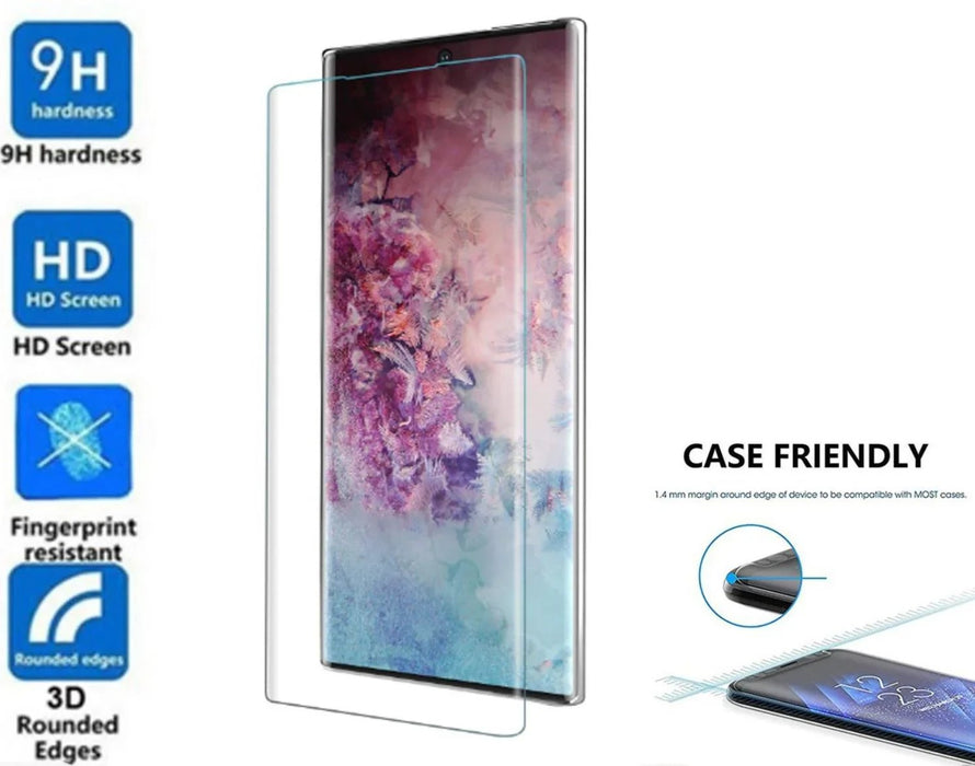 Samsung Note 10 Tempered Glass Screen Protector - LX2001 - Homewares, Outdoor, Phone Accessories, Cases, Speakers, Headphones + More -