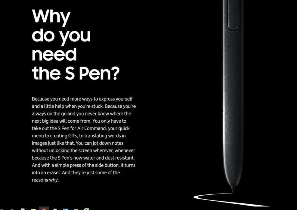 Samsung Galaxy Note 7 S Pen GOLD EJ-PN930BFEGWW EJ-PN930 - LX2001 - Homewares, Outdoor, Phone Accessories, Cases, Speakers, Headphones + More -