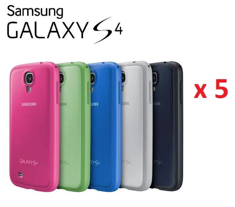 Samsung Galaxy S4 Protective Cover Case x 5 - LX2001 - Homewares, Outdoor, Phone Accessories, Cases, Speakers, Headphones + More -