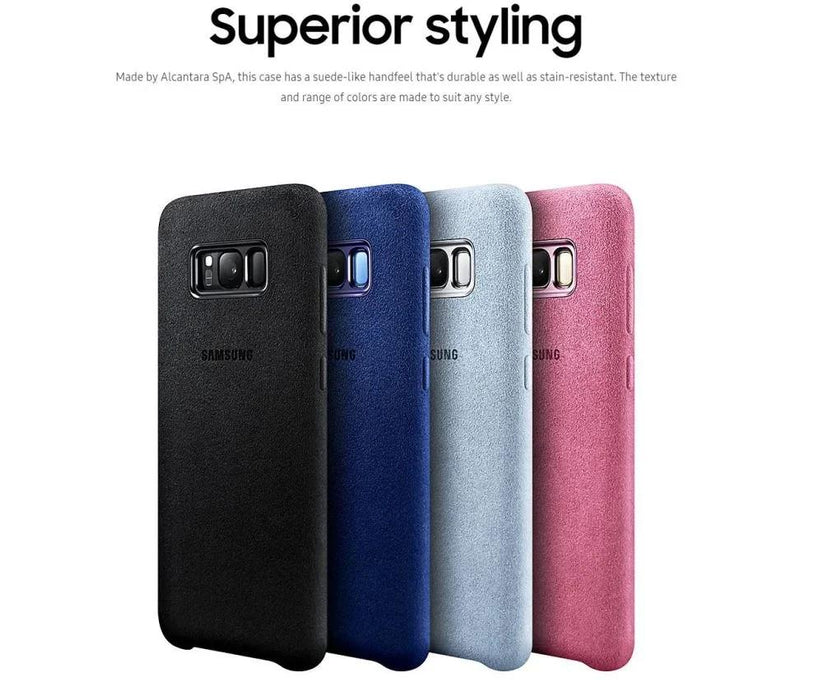 Samsung Galaxy S8+ S8 Plus Alcantara Back Cover - Mint Green EF-XG955AMEGWW - LX2001 - Homewares, Outdoor, Phone Accessories, Cases, Speakers, Headphones + More -