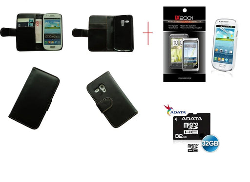 Samsung Galaxy S3 Mini Leather Case 32GB MicroSD - LX2001 - Homewares, Outdoor, Phone Accessories, Cases, Speakers, Headphones + More -