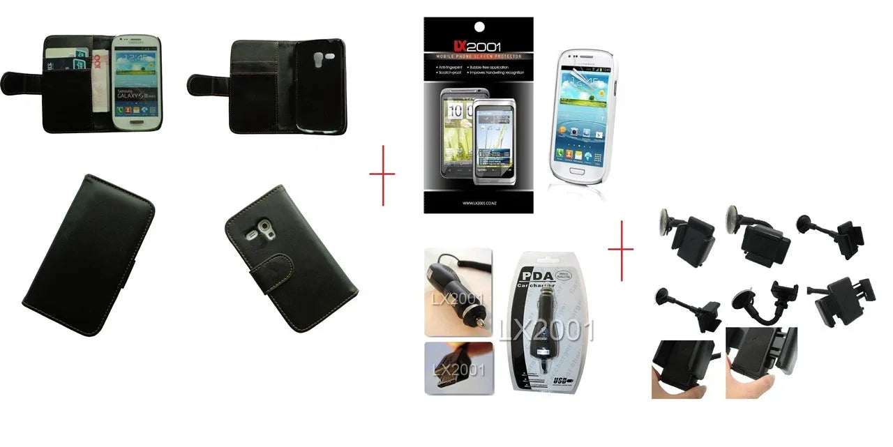 Samsung Galaxy S3 Mini Leather Charger Holder - LX2001 - Homewares, Outdoor, Phone Accessories, Cases, Speakers, Headphones + More -