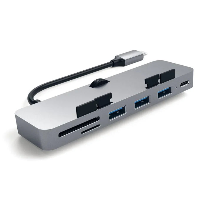 Satechi Type-C / USB-C Aluminium Clamp Hub Pro - Space Grey ST-TCIMHM - LX2001 - Homewares, Outdoor, Phone Accessories, Cases, Speakers, Headphones + More -